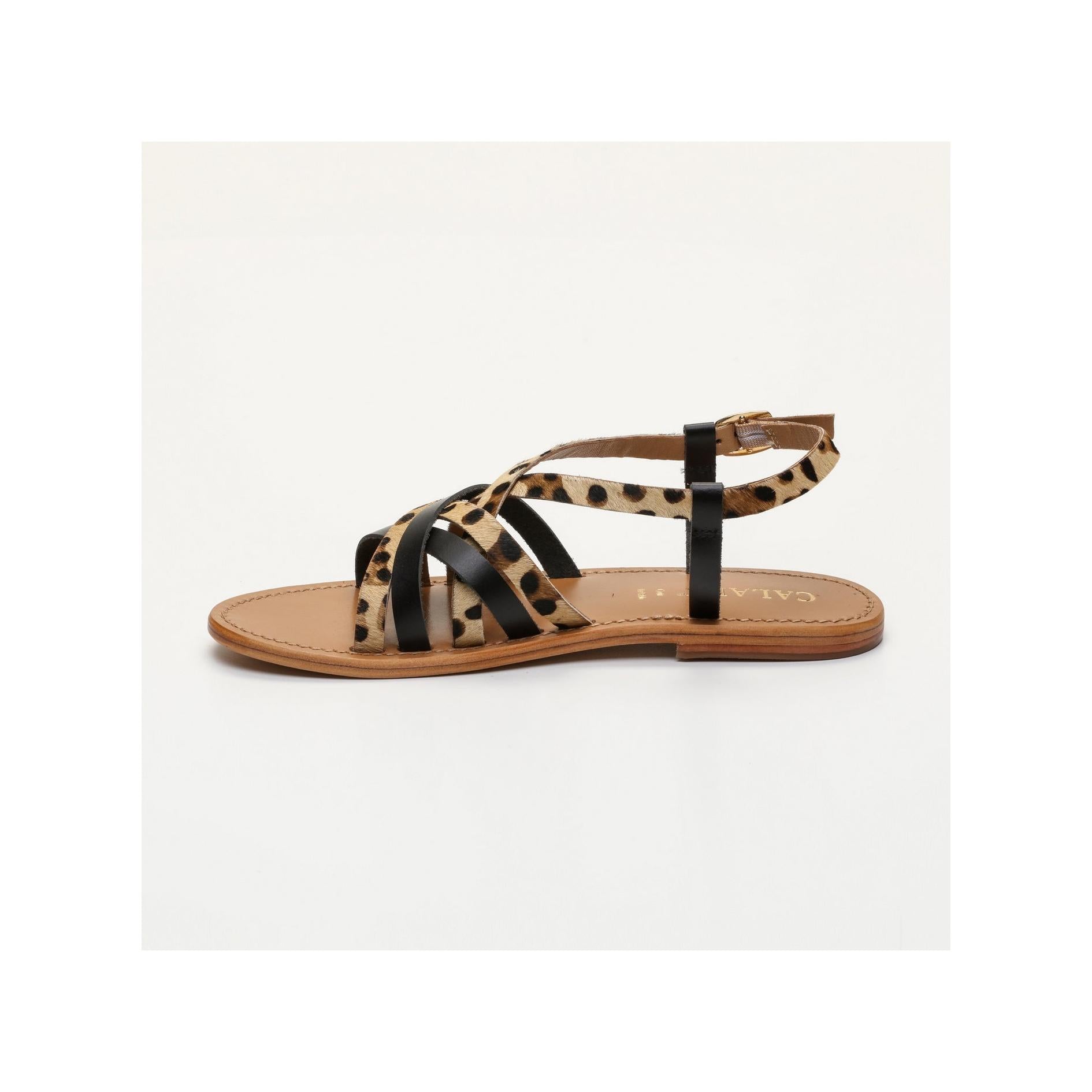 Calank - Sandalias con estampado animal - Hester - Motivos