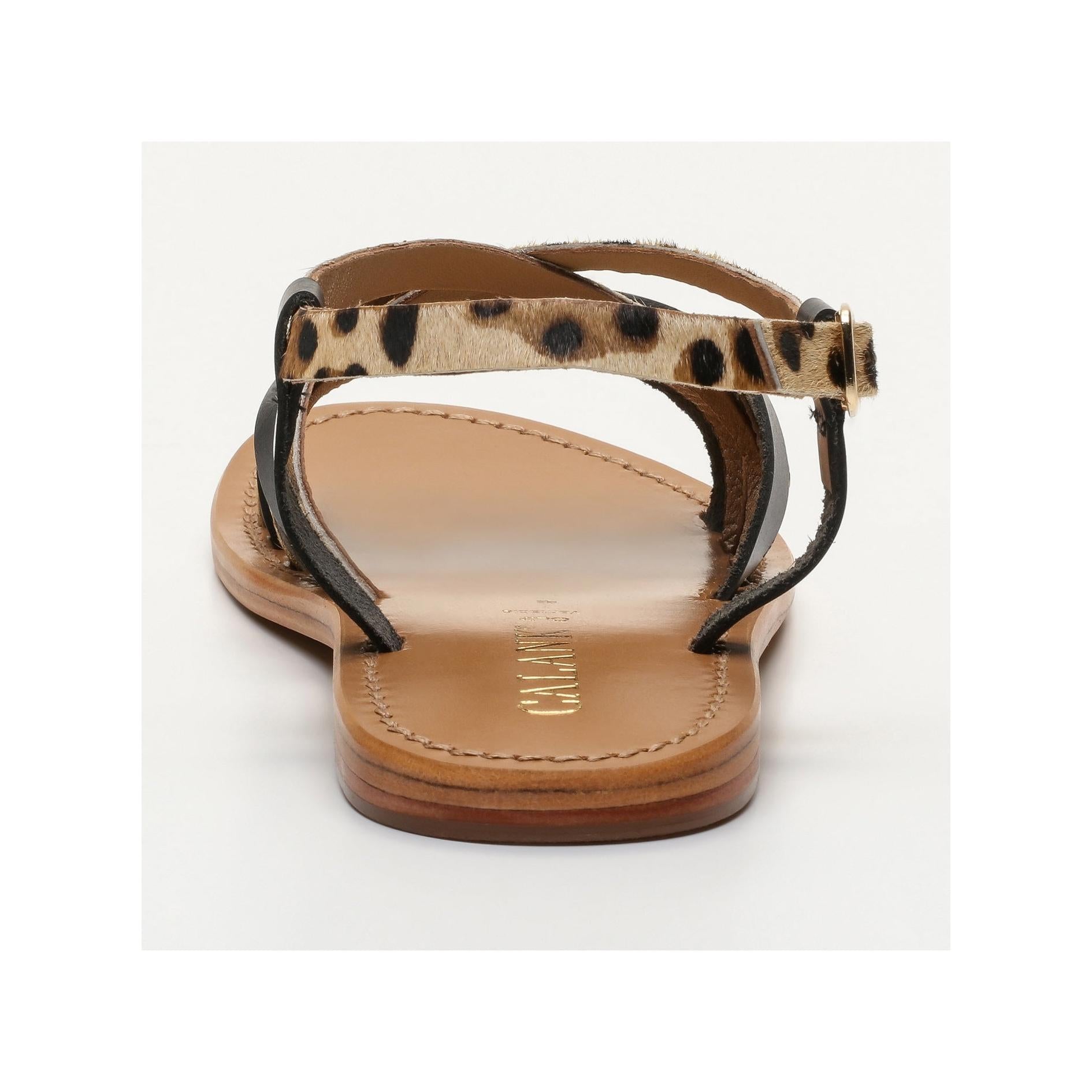 Calank - Sandalias con estampado animal - Hester - Motivos