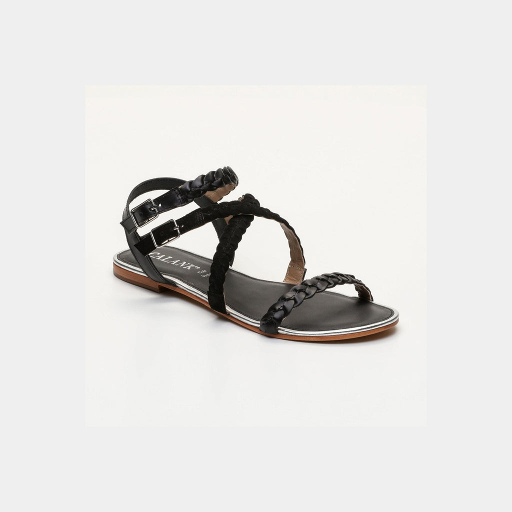 Calank - Sandalias de tendencia Yalina - Negro