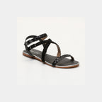 Calank - Sandalias de tendencia Yalina - Negro