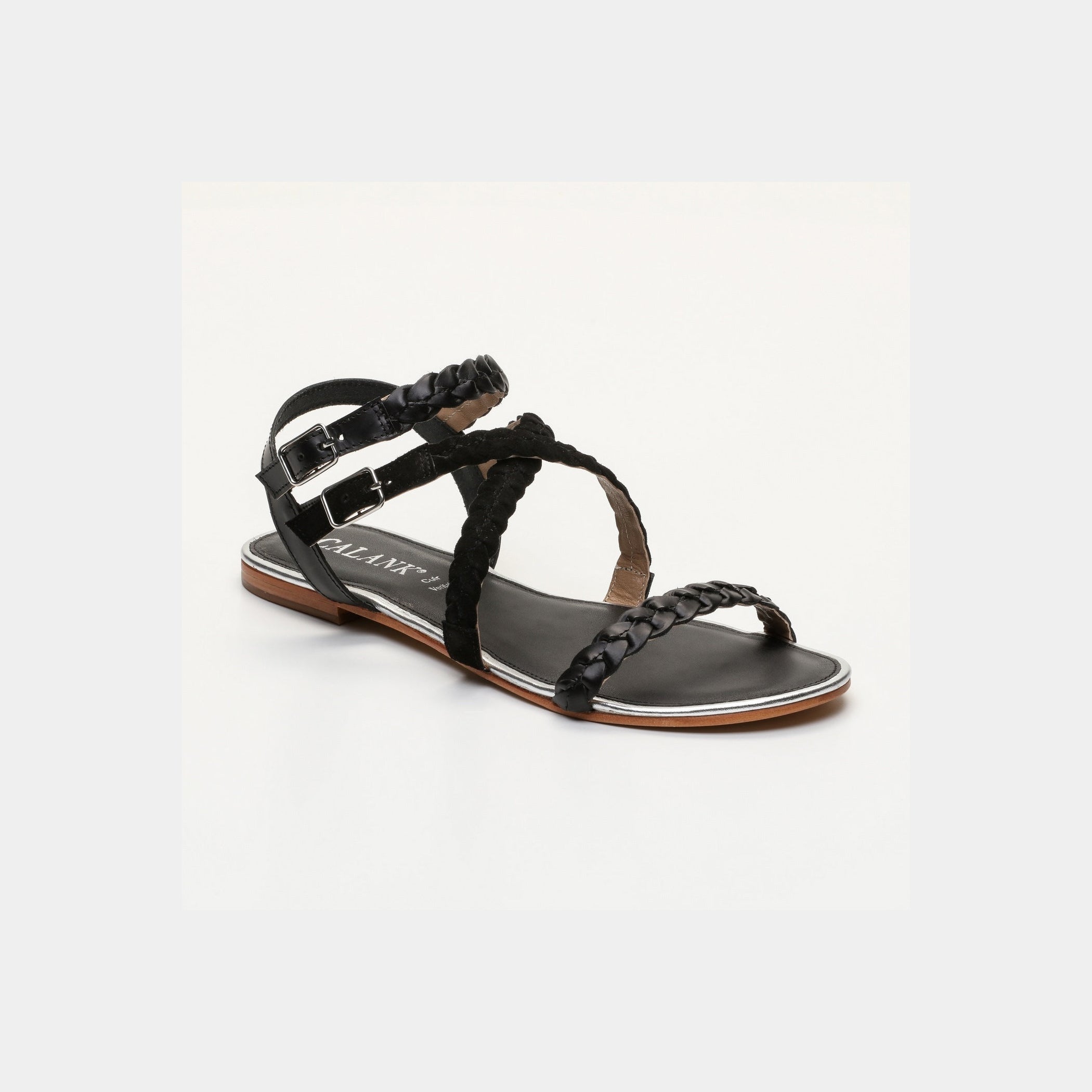 Calank - Sandalias de tendencia Yalina - Negro