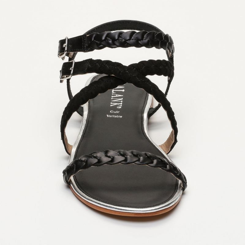 Calank - Sandalias de moda Yalina - Negro
