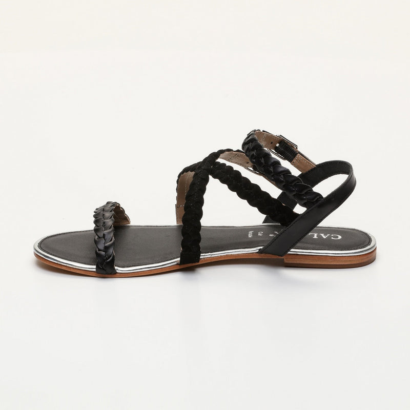 Calank - Sandalias de moda Yalina - Negro