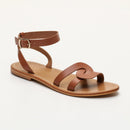 Sandalias Nelda - Marrón