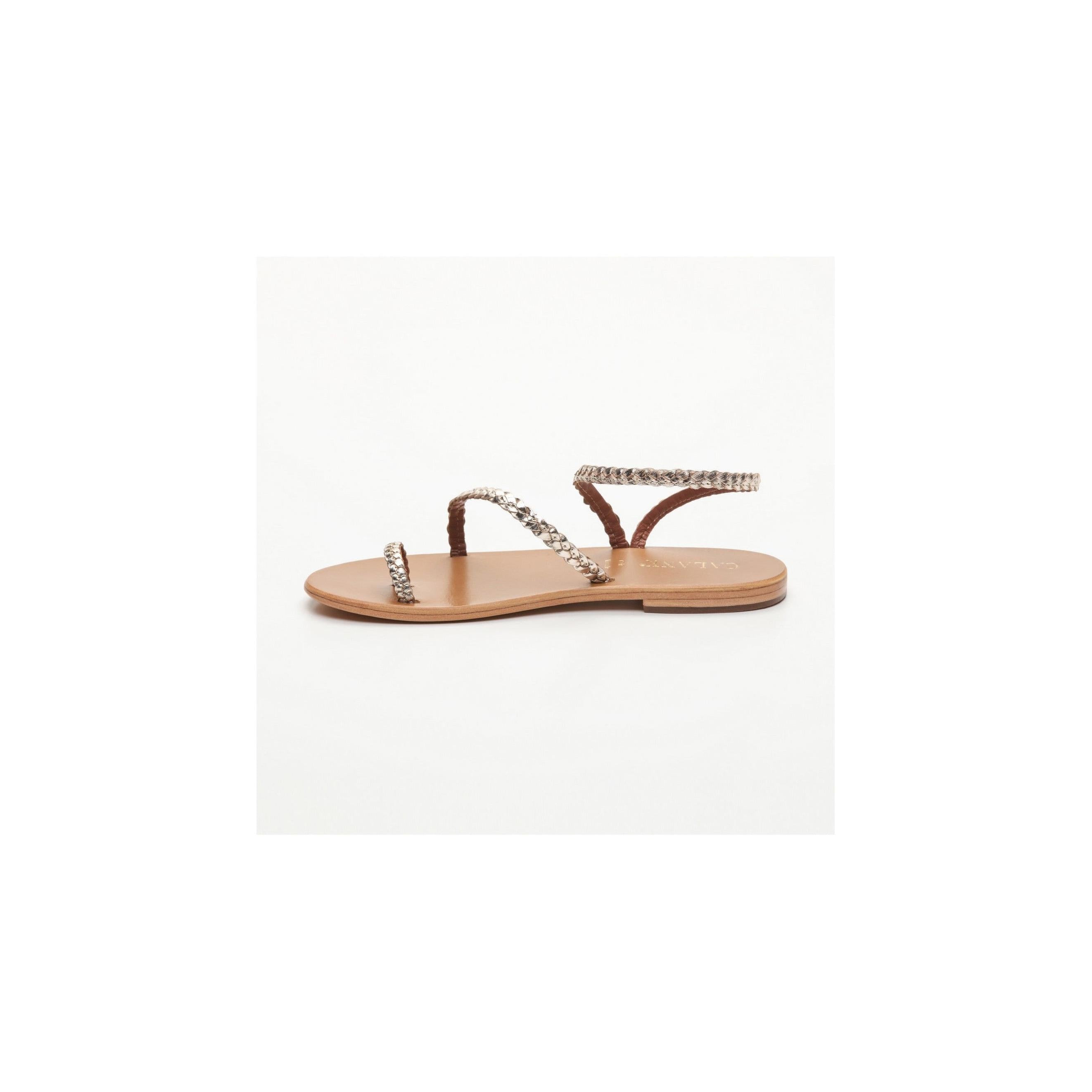 Calank - Sandalias de dedo - Kris - Dorado