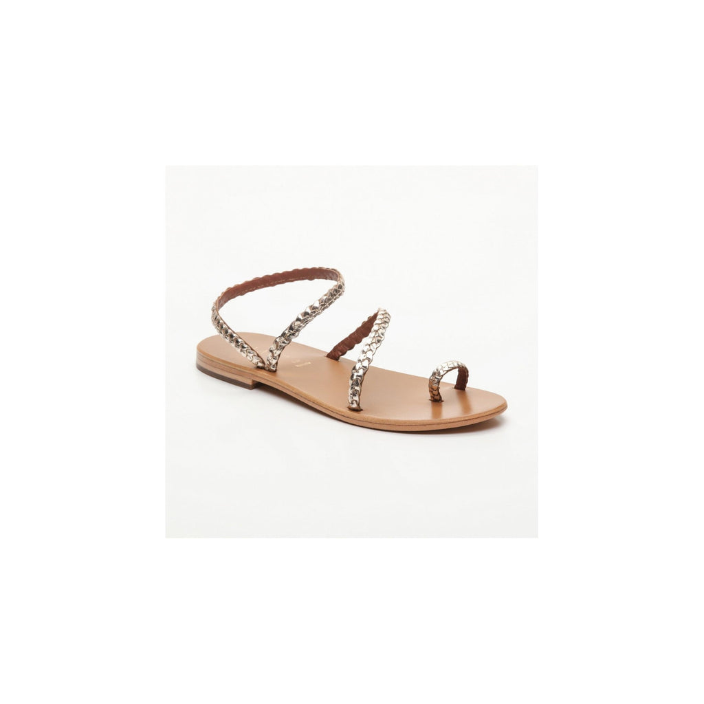 Calank - Sandalias de dedo - Kris - Dorado