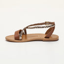 Calank - Sandales Nadeen - Camel / Gold