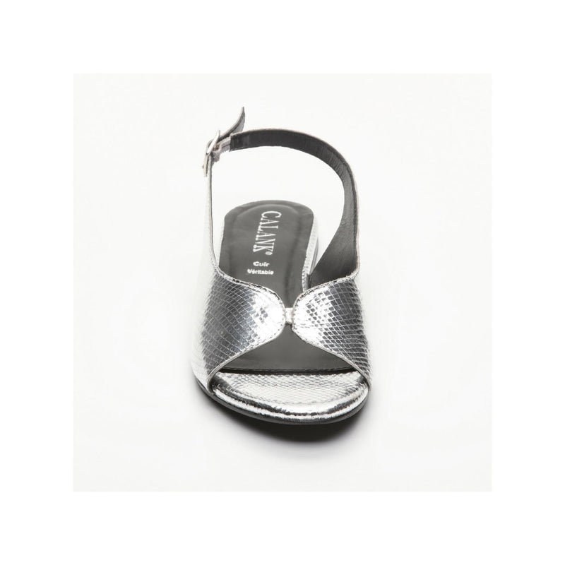 Calank - Sandalias Ica Trendy - Serpiente Plata