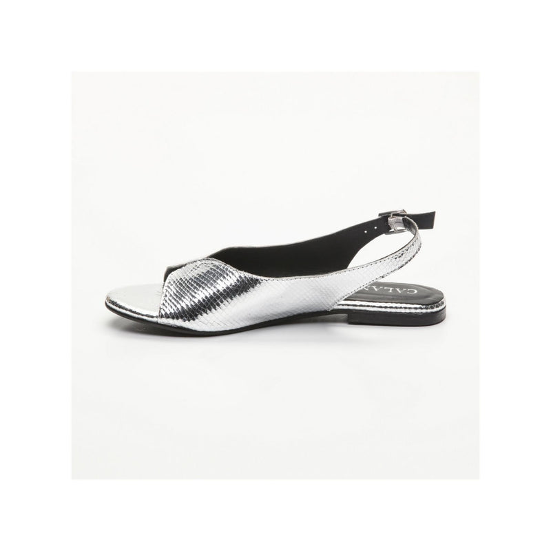 Calank - Sandalias Ica Trendy - Serpiente Plata