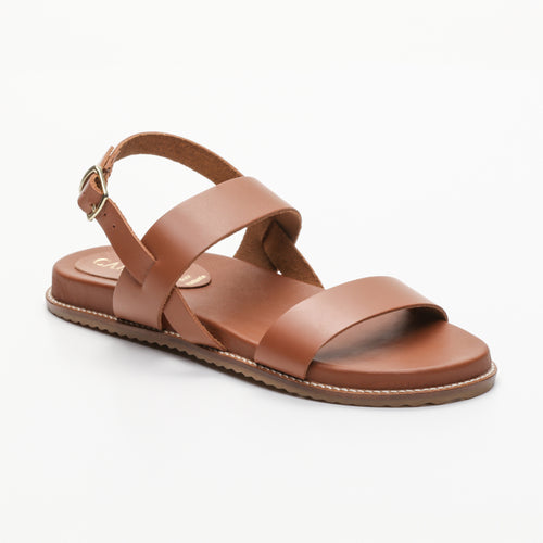 Sandals - Loose - Camel