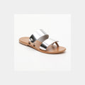 Calank - Laius Mules - Peach / Silver