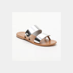 Calank - Laius Mules - Peach / Silver