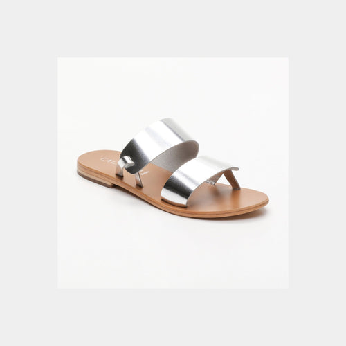 Calank - Laius Mules - Peach / Silver