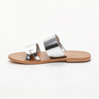 Calank - Laius Mules - Peach / Silver