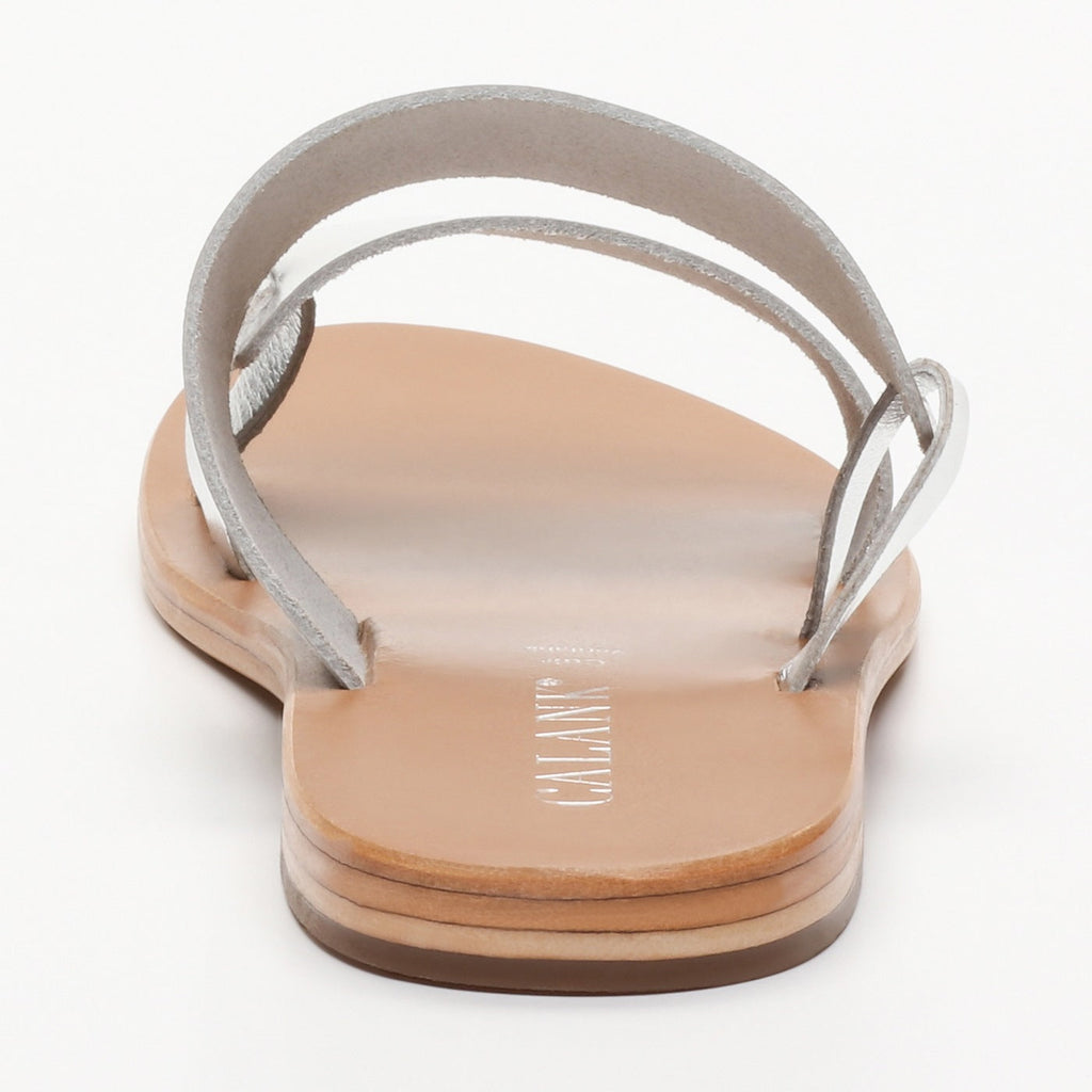Calank - Laius Mules - Peach / Silver