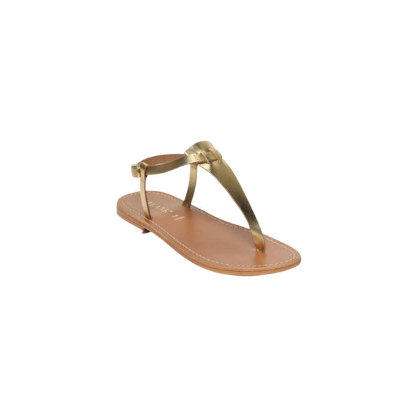 Sandalias de Dedo - Pedernera - Dorado