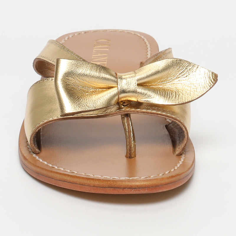 Picare Mules - Gold