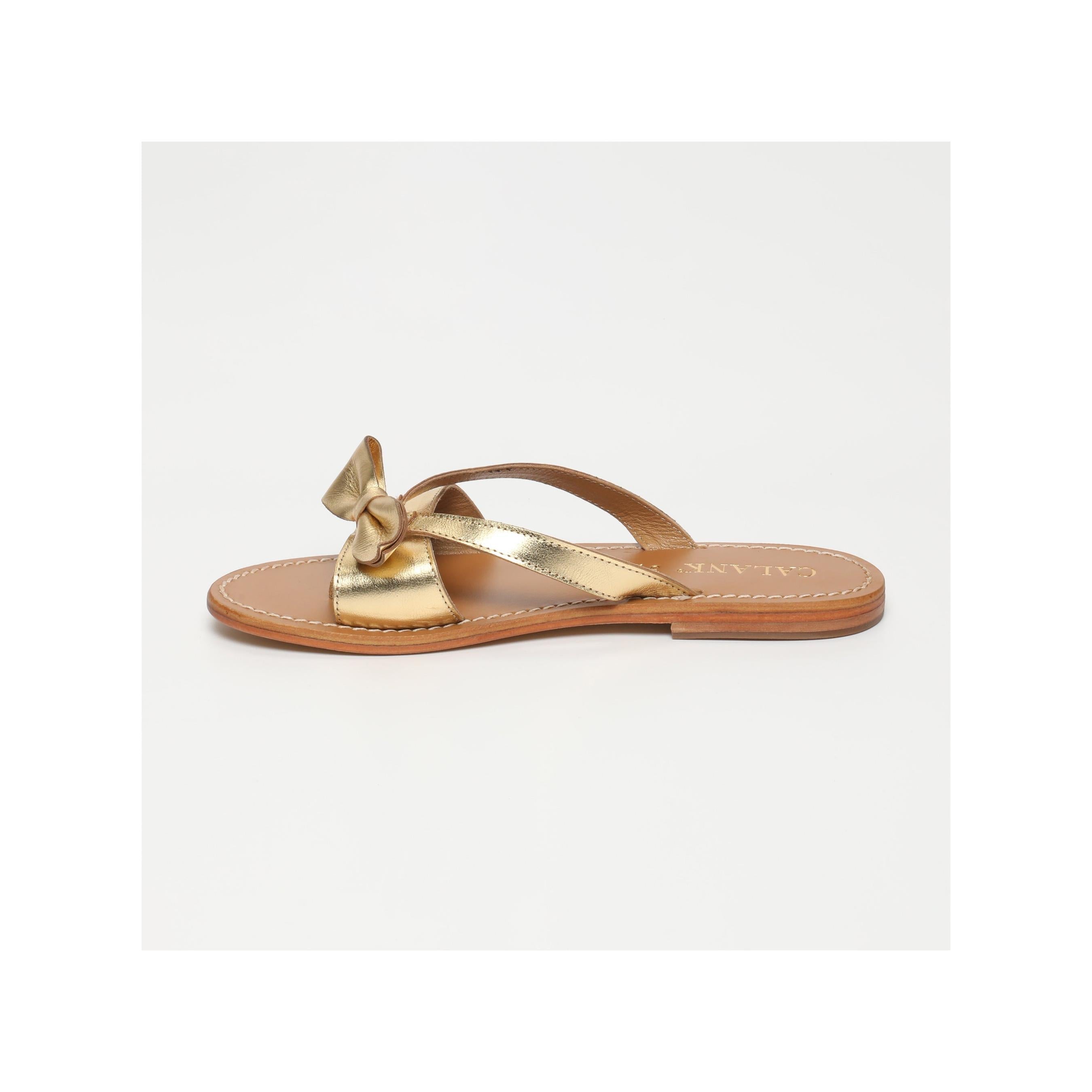 Calank - Sandalias de dedo - Picare - Dorado