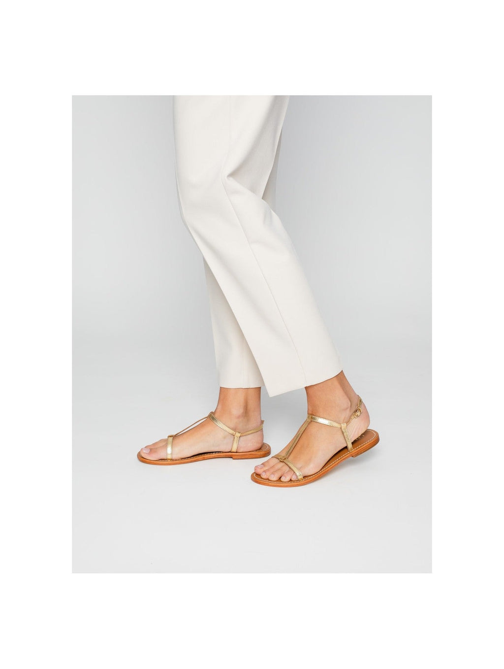Calank - Sandalias Praca - Dorado