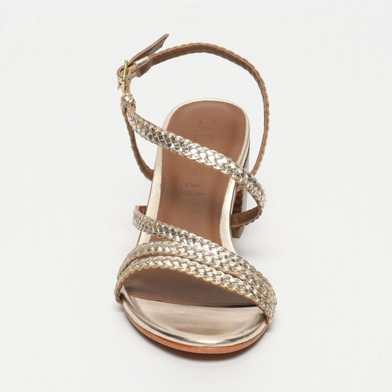 Tacones Mahala - Dorado