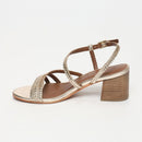 Tacones Mahala - Dorado