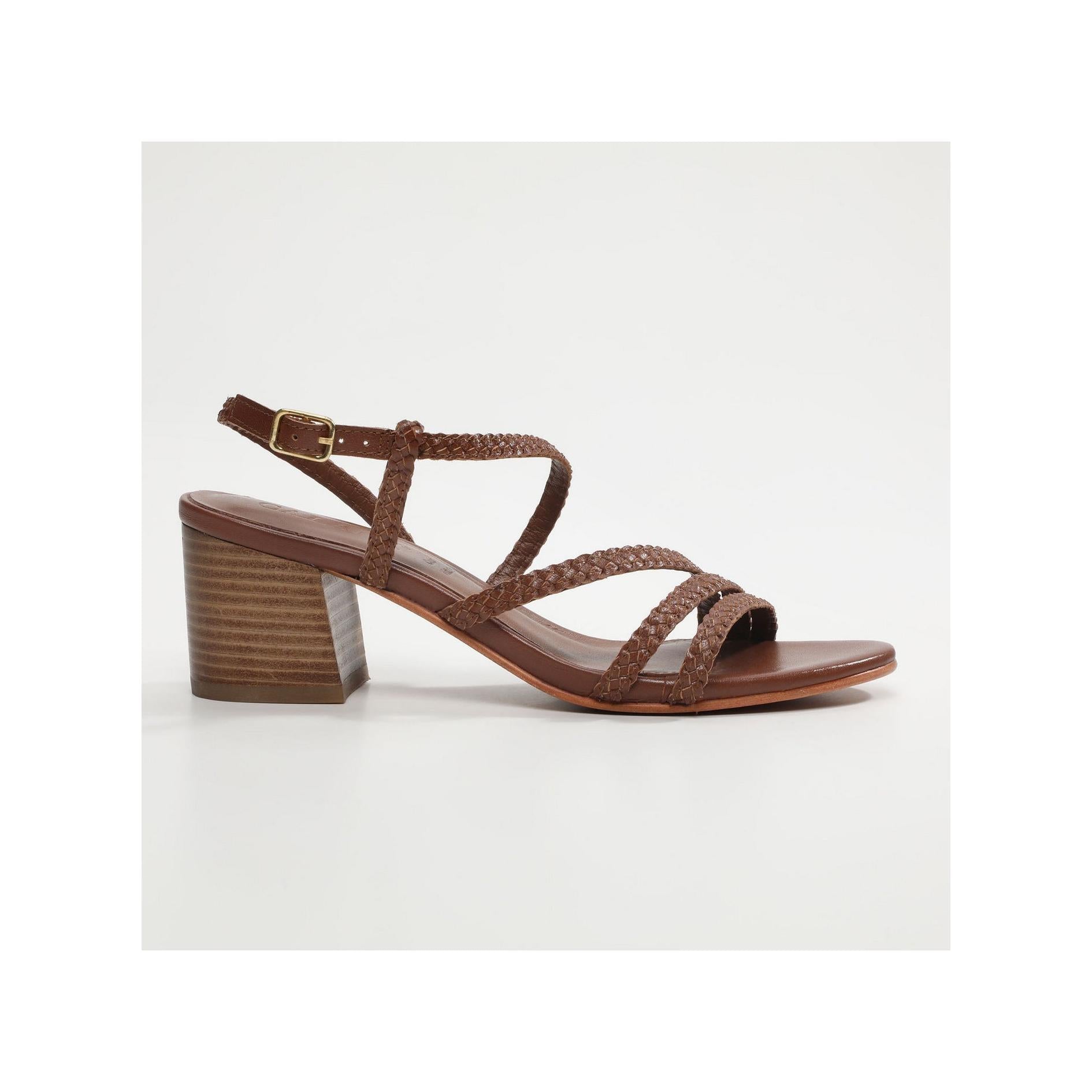 Calank - Mahala Heels - Brown