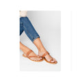 Calank - Toe-Post Mules - Donya - Brown