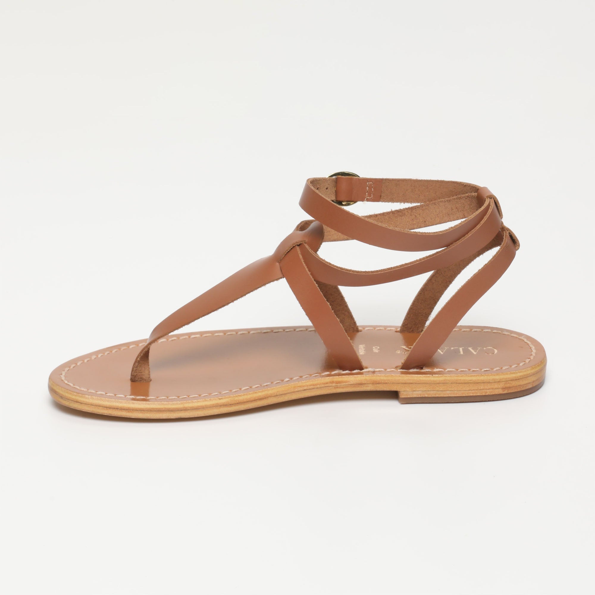 Calank - Toe-Post Sandals - Esther - Brown