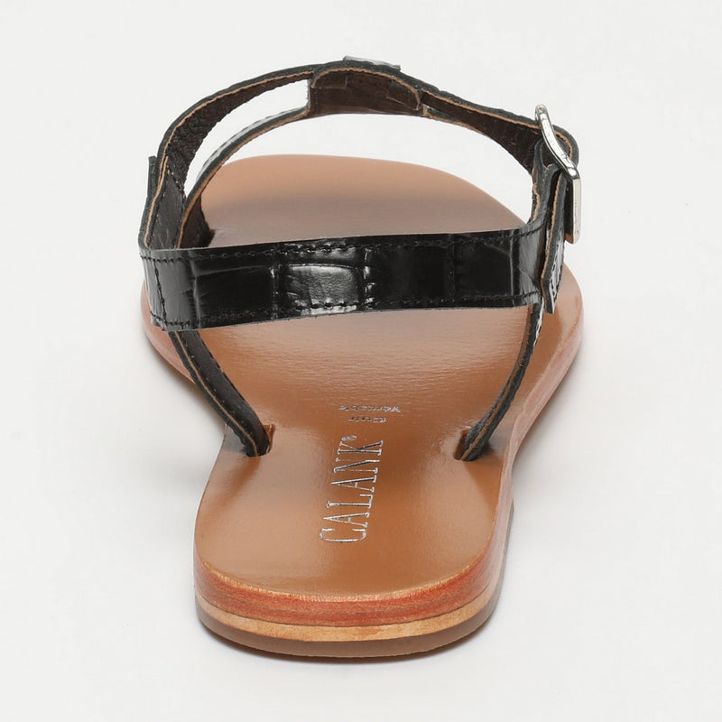Calank - Sandalias Farnoush Essential - Croco negro
