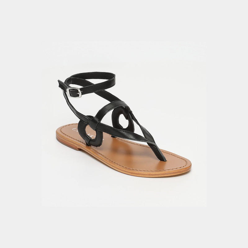 Calank - Sandales Bracelet Cheville Naghila - Black
