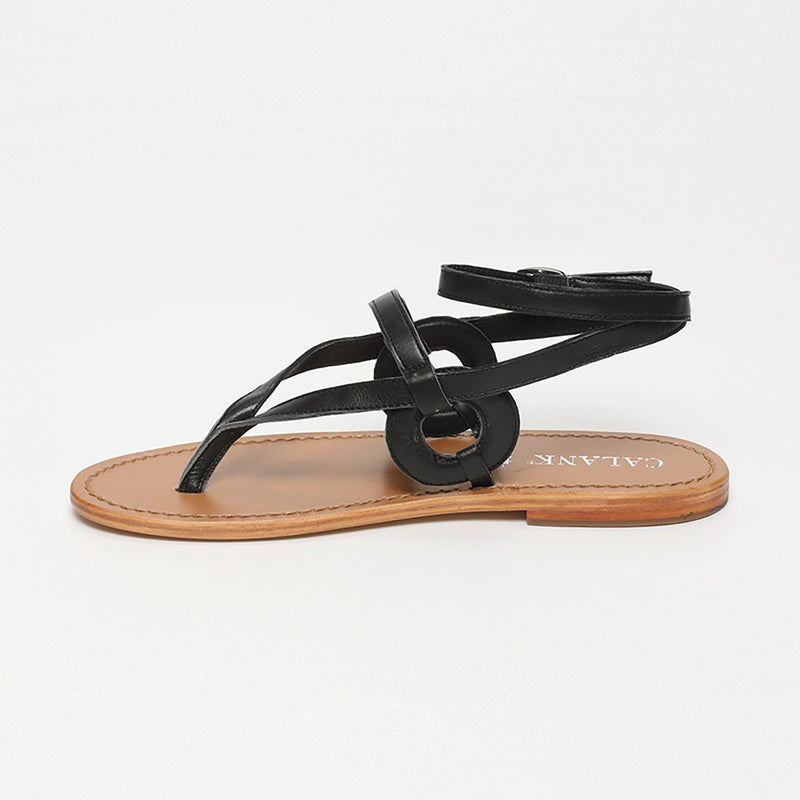 Calank - Sandales Bracelet Cheville Naghila - Black