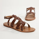 Calank - Sandales Essentielles Nima - Tan Croco