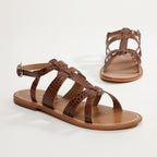 Calank - Nima Essential Sandals - Tan Croco