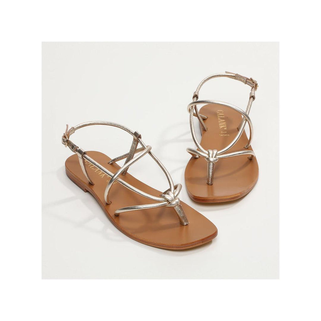 Calank - Sandalias de dedo - Nahal - Dorado