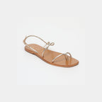 Calank - Pourhia Toe-Post Sandals - Gold
