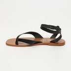 Calank - Sophie Ankle Strap Sandals - Black