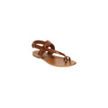 Calank - Gabriella Toe-Post Sandals - Brown