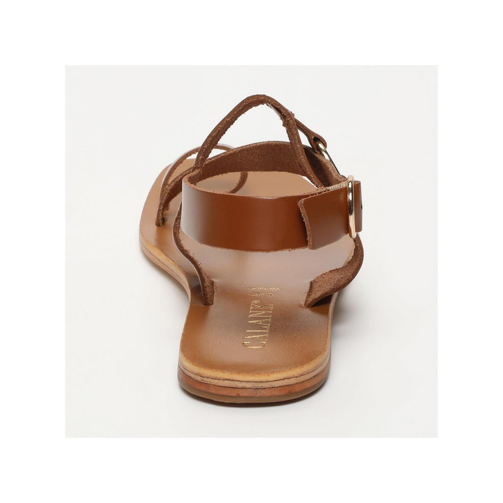 Calank - Gabriella Toe-Post Sandals - Brown