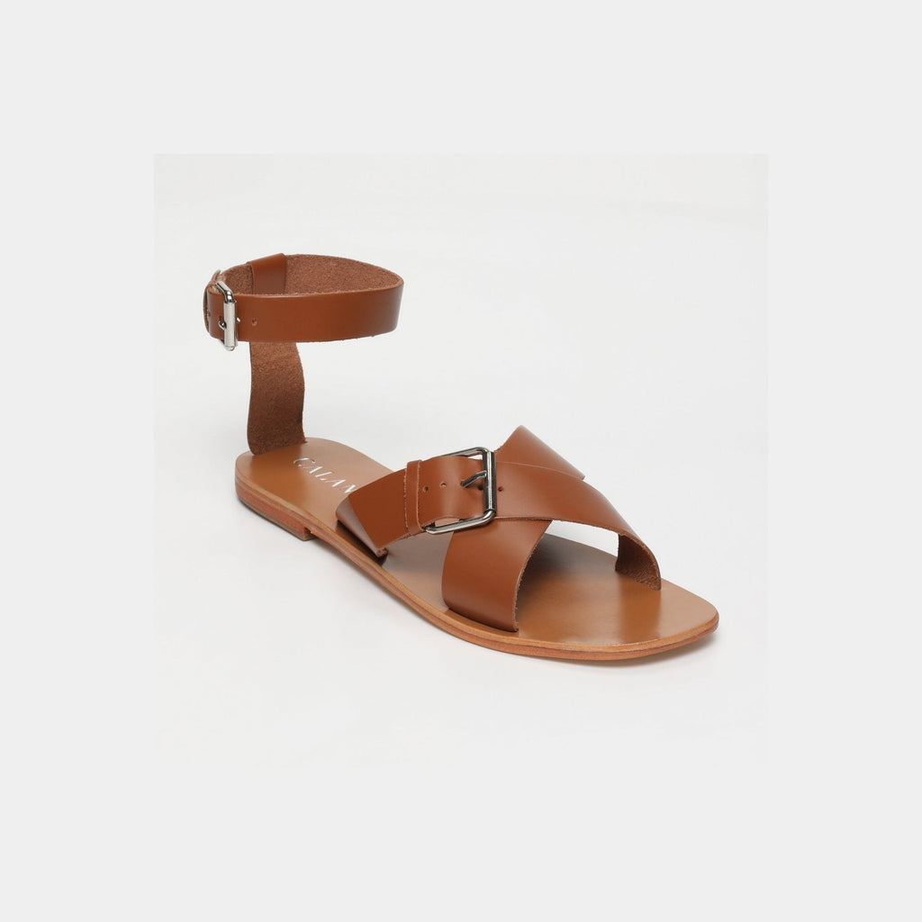 Sandalias Pulsera Tobillo Nevaeh - Camel