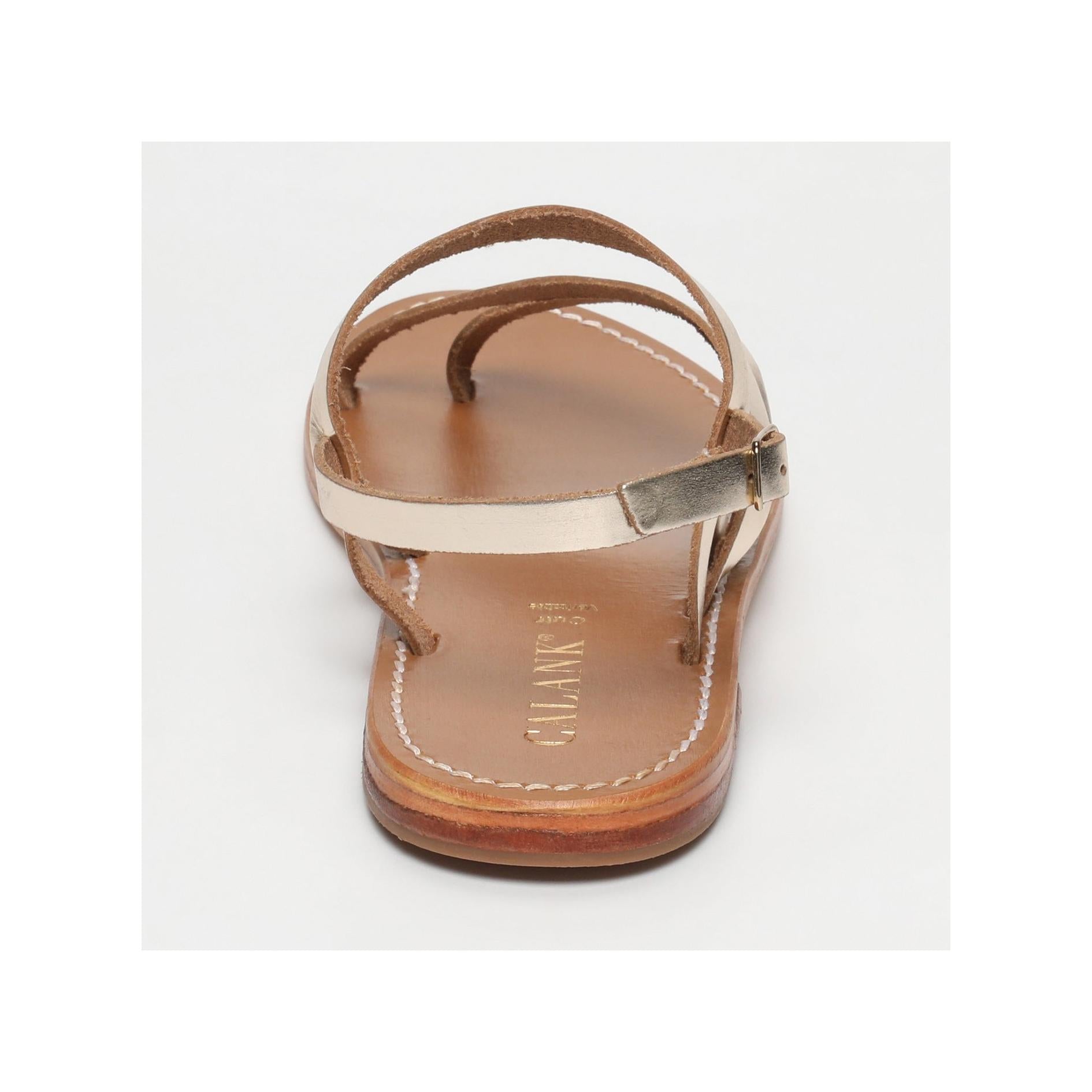 Calank - Toe-Post Sandals - Cora - Gold