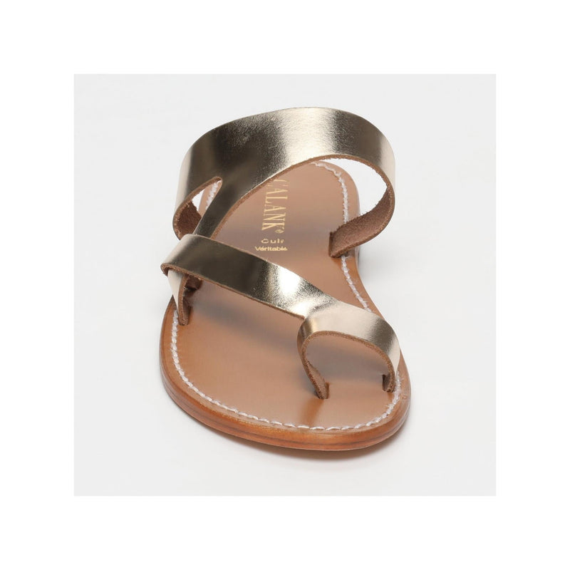 Calank - Mules Entre-Doigts Emery - Doré