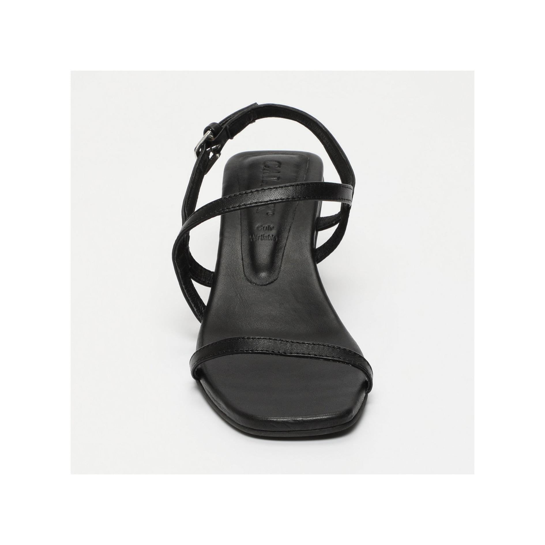 Calank - Natasha Heeled Sandals - Black