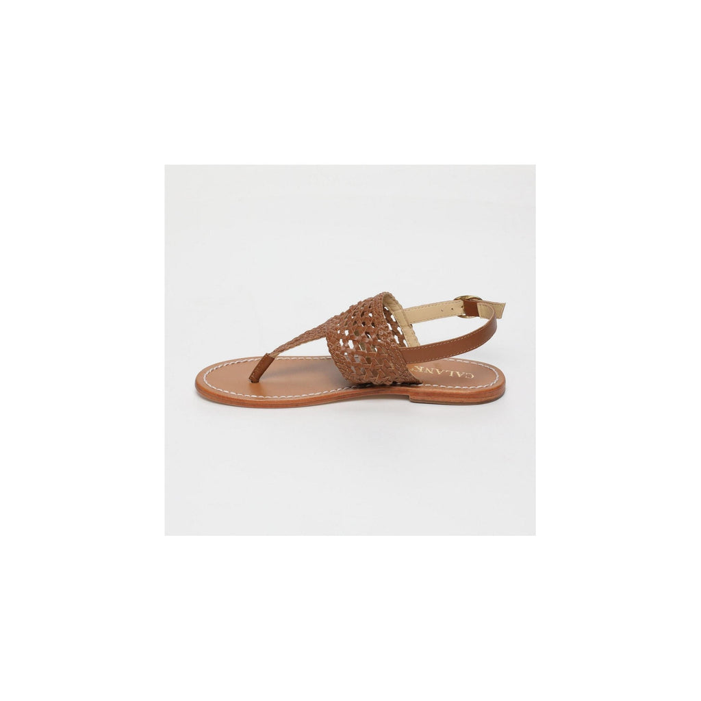 Calank - Sandalias de dedo - Naia - Marrón