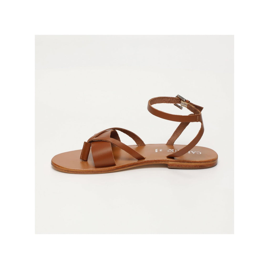 Calank - Toe-Post Sandals - Neve - Brown