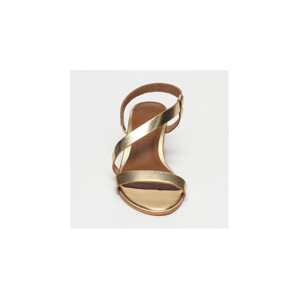 Sandales A Talons Ninon - Dark Gold