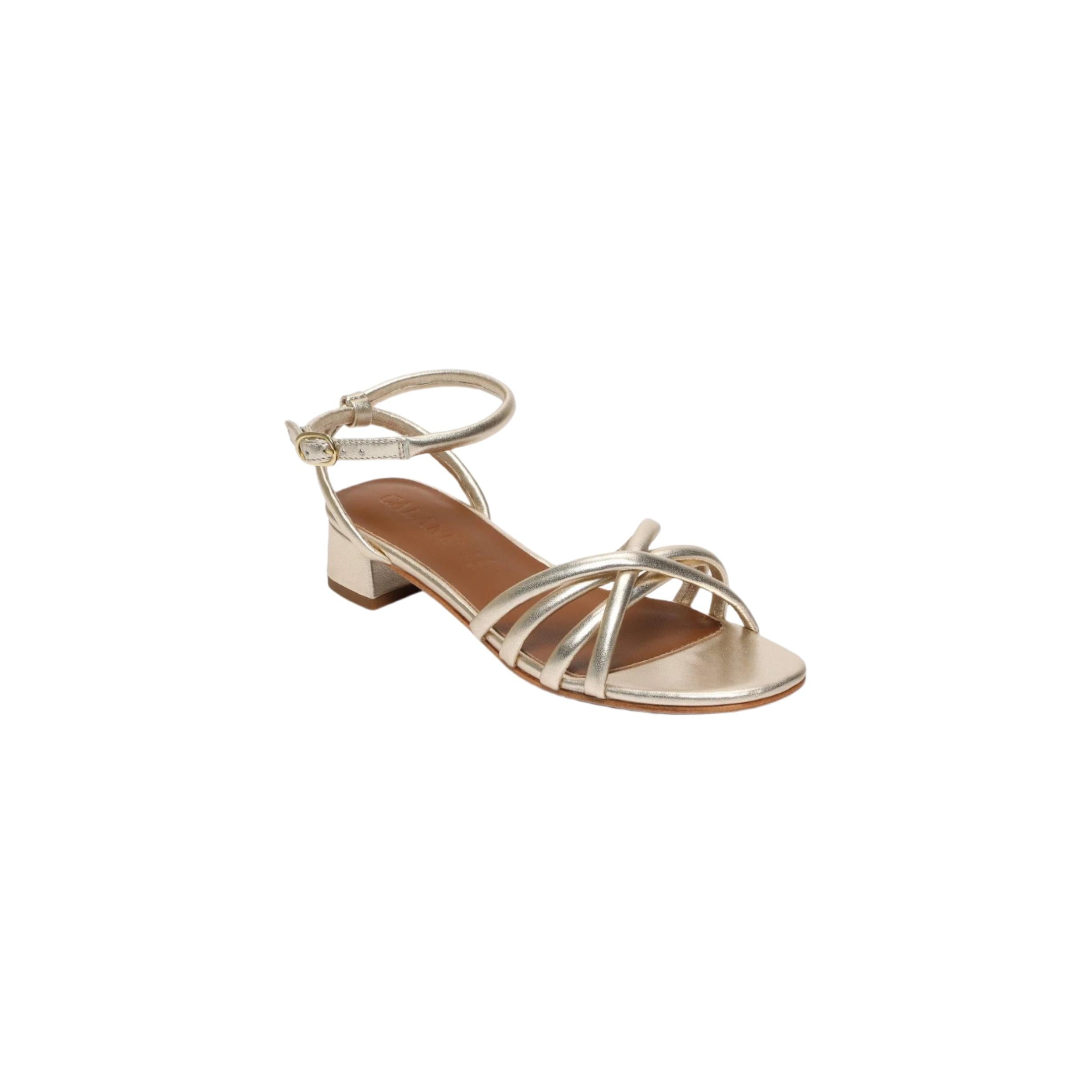 Calank - Tacones Nysia - Dorado