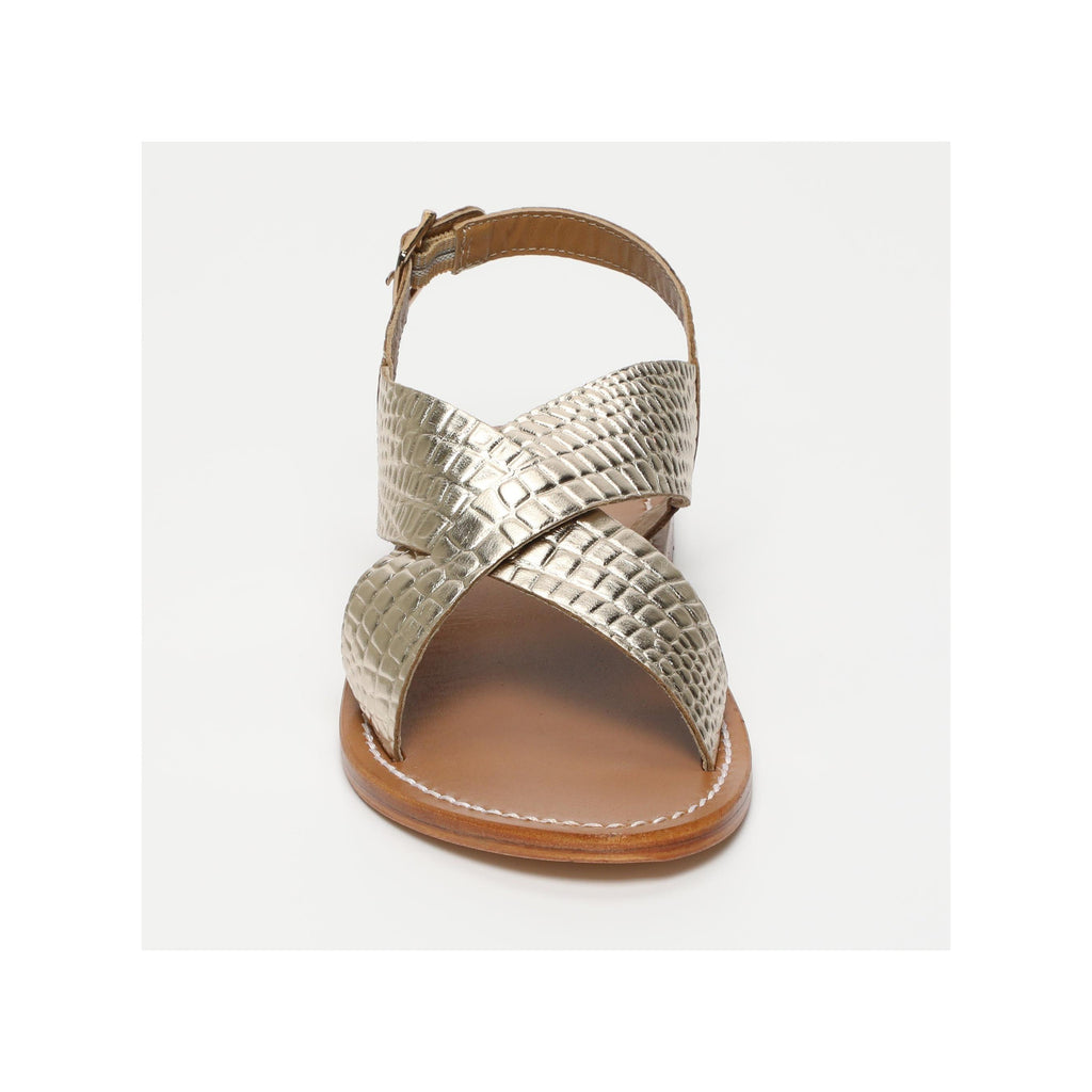 Animal Print Sandals - Ipanema - Gold