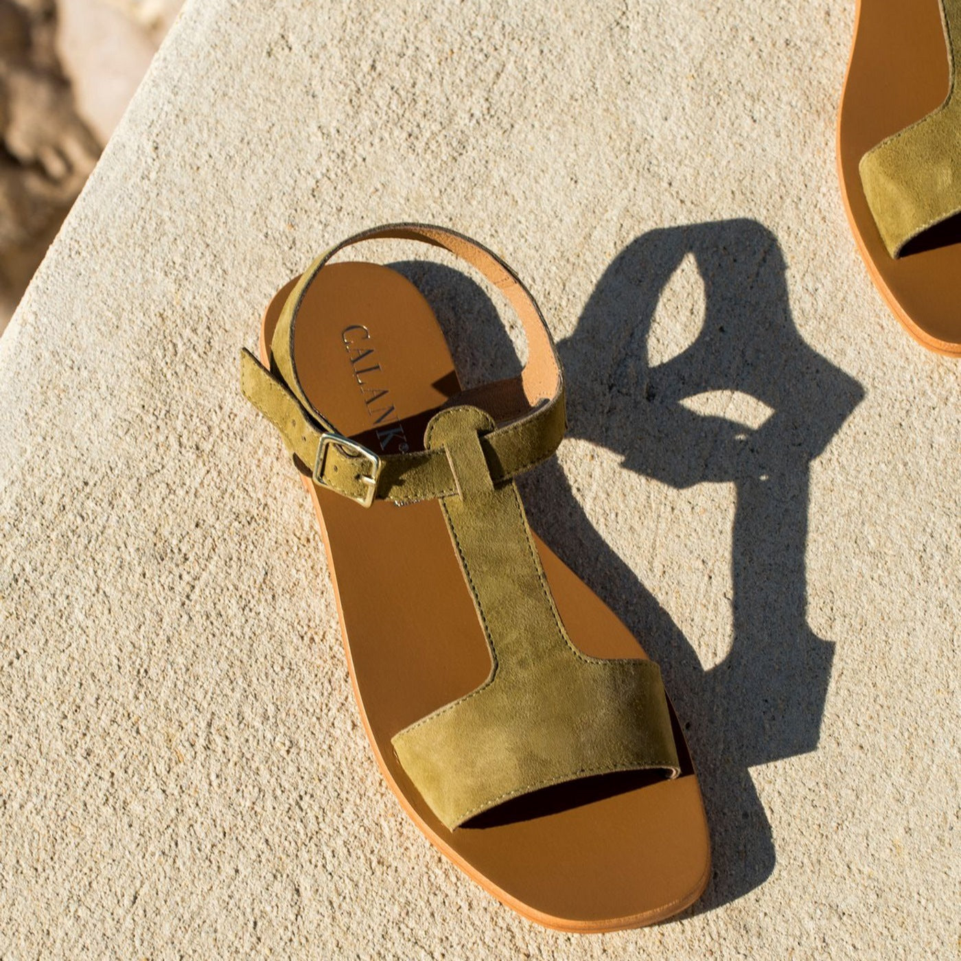 Calank - Farnoush Sandals - Green