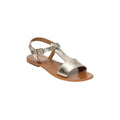 Calank - Farnoush Essential Sandals - Lt Gold Croco