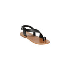 Calank - Farshid Toe-Post Sandals - Black Croco